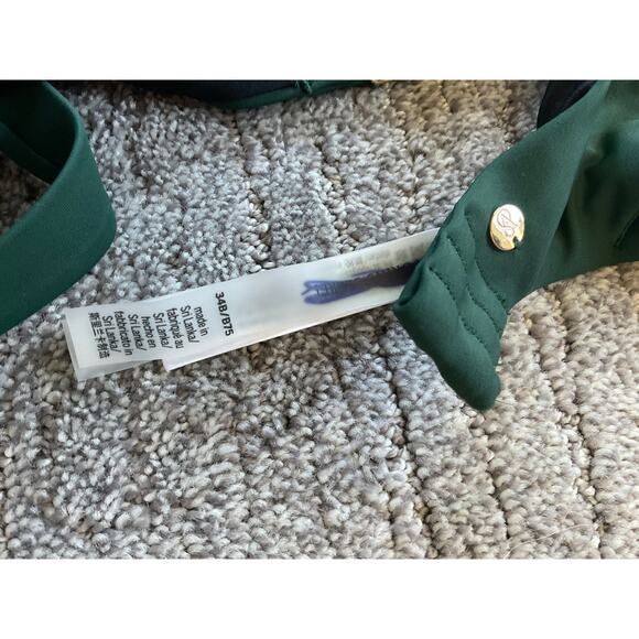 NWOT Victoria’s Secret Emerald Green Wicked Sling Lace Up Back Bikini Top 34B - Picture 4 of 4